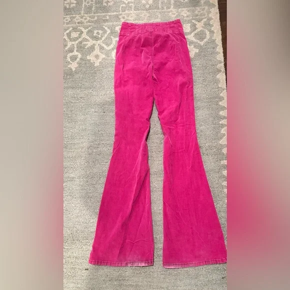 We The Free Pink Flare Jeans - Picture 5 of 8